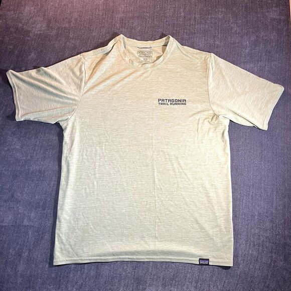 Patagonia Other - Patagonia Men's Capilene Cool Daily Green Shirt Trail Running Tree Trotter Sz XS